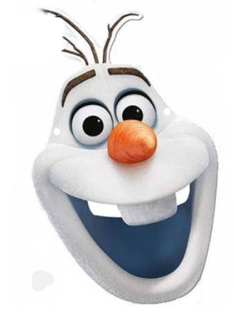 masque reine des neiges olaf